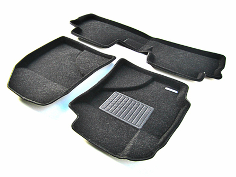 Коврики салона для TOYOTA Corolla (2007-2012)/Auris (2007-2012) Euromat 3D Business черные. Арт. EMC3D-005107