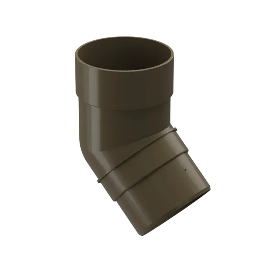Колено 45˚ для водосточной трубы Premium