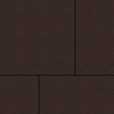 Тротуарная плитка КВАДРАТ 600х600 мм - Гранит Коричневый