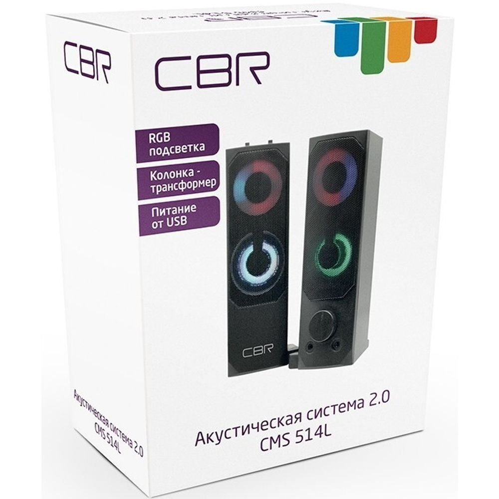 Акустика 2.0 CBR CMS 514L