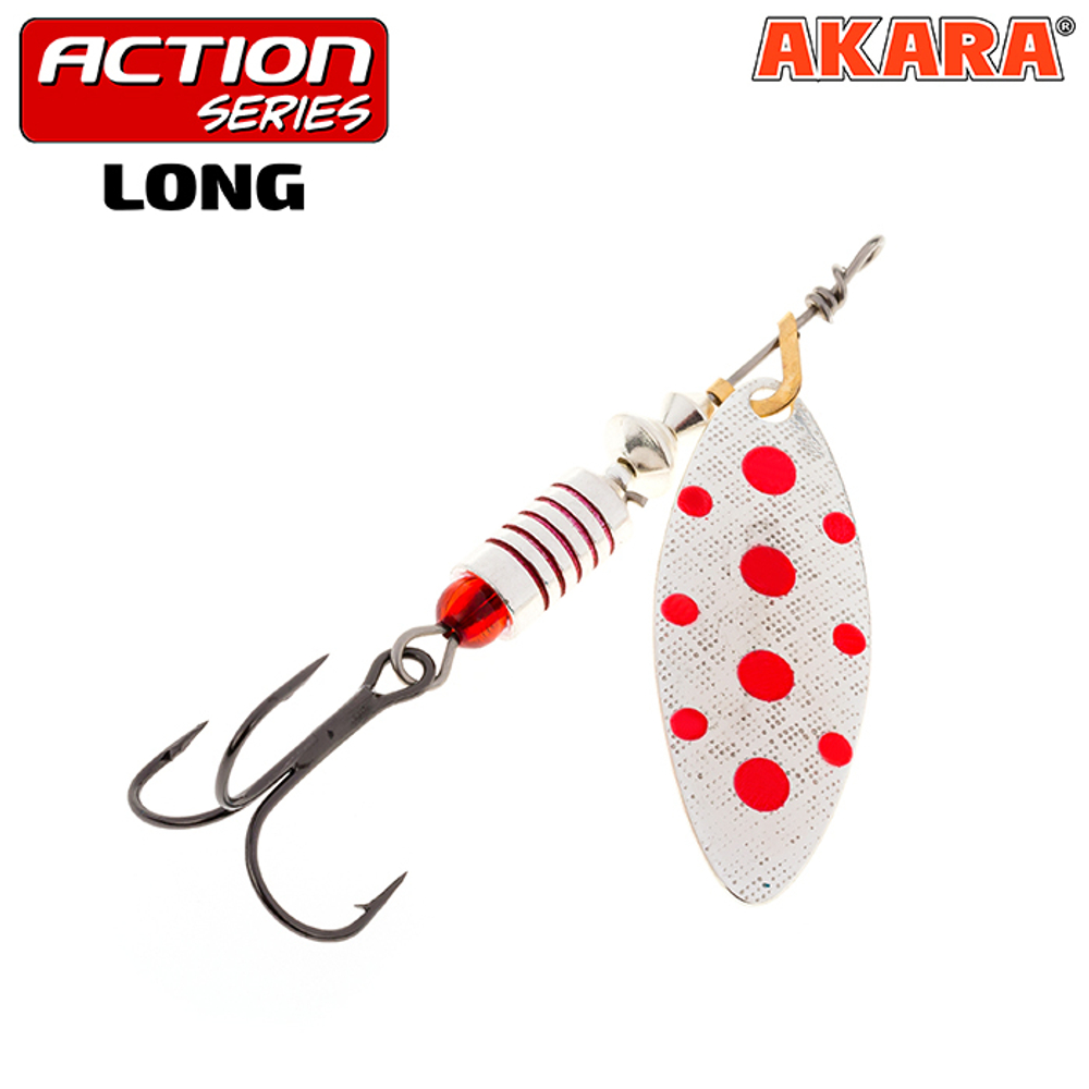 Блесна вращающаяся Akara Action Series Long 2 8 гр. 2/7 oz. A02