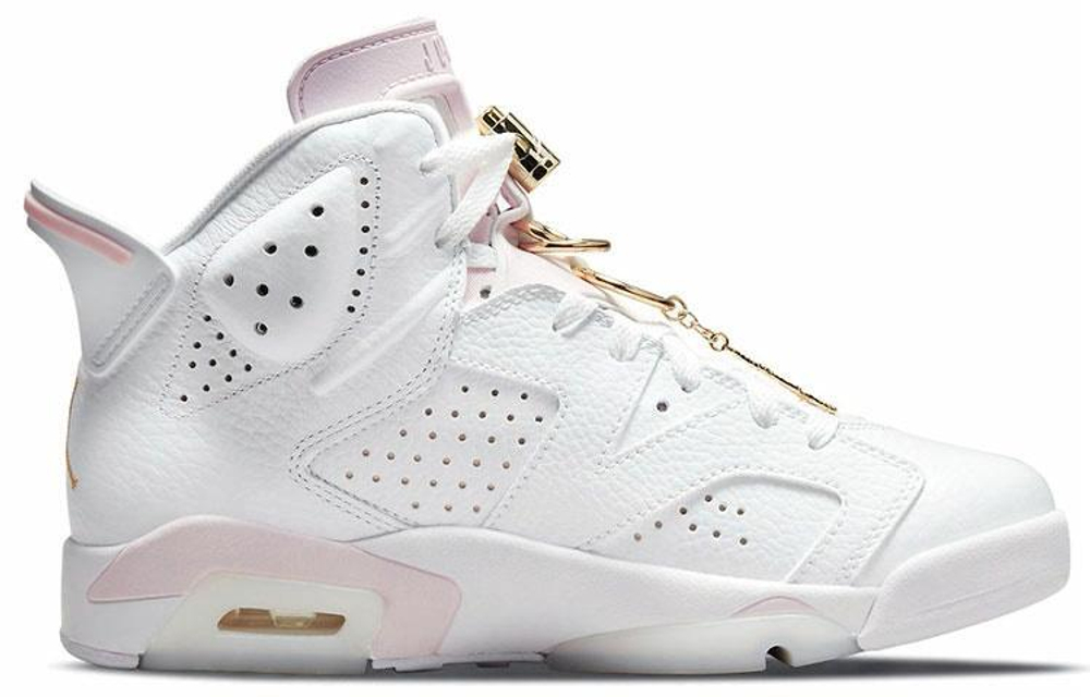 Кроссовки Jordan Air Jordan 6 Retro "Gold Hoops" (Женская размерная сетка)
