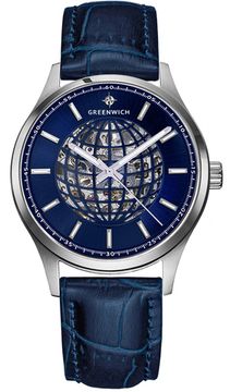 Greenwich GW 056.16.36 — часы-скелетон из коллекции Globe