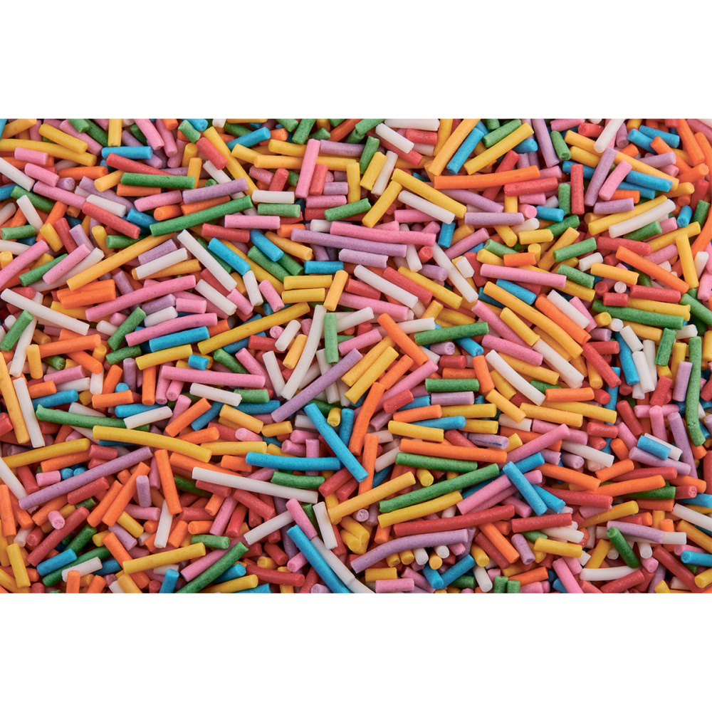 Посыпка кондитерская "Вермишель разноцветная" 40-50г