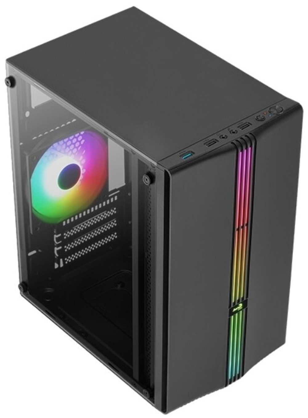 Корпус mATX AeroCool EVO Mini-G-BK-v1