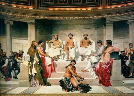 Paul Delaroche - эротическое искусство художника Поля Делароша. 16+