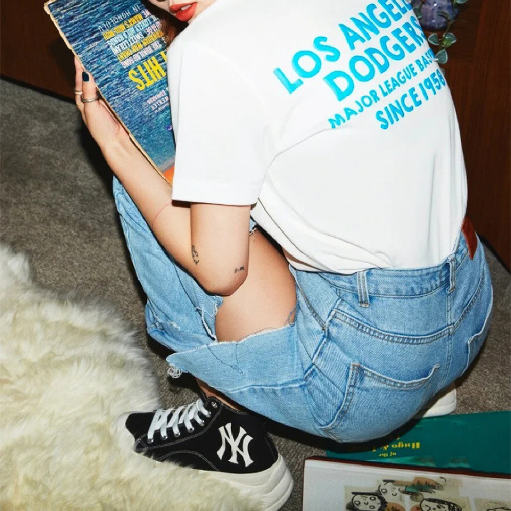 Кроссовки MLB Chunky High, 32SHU1011-50L