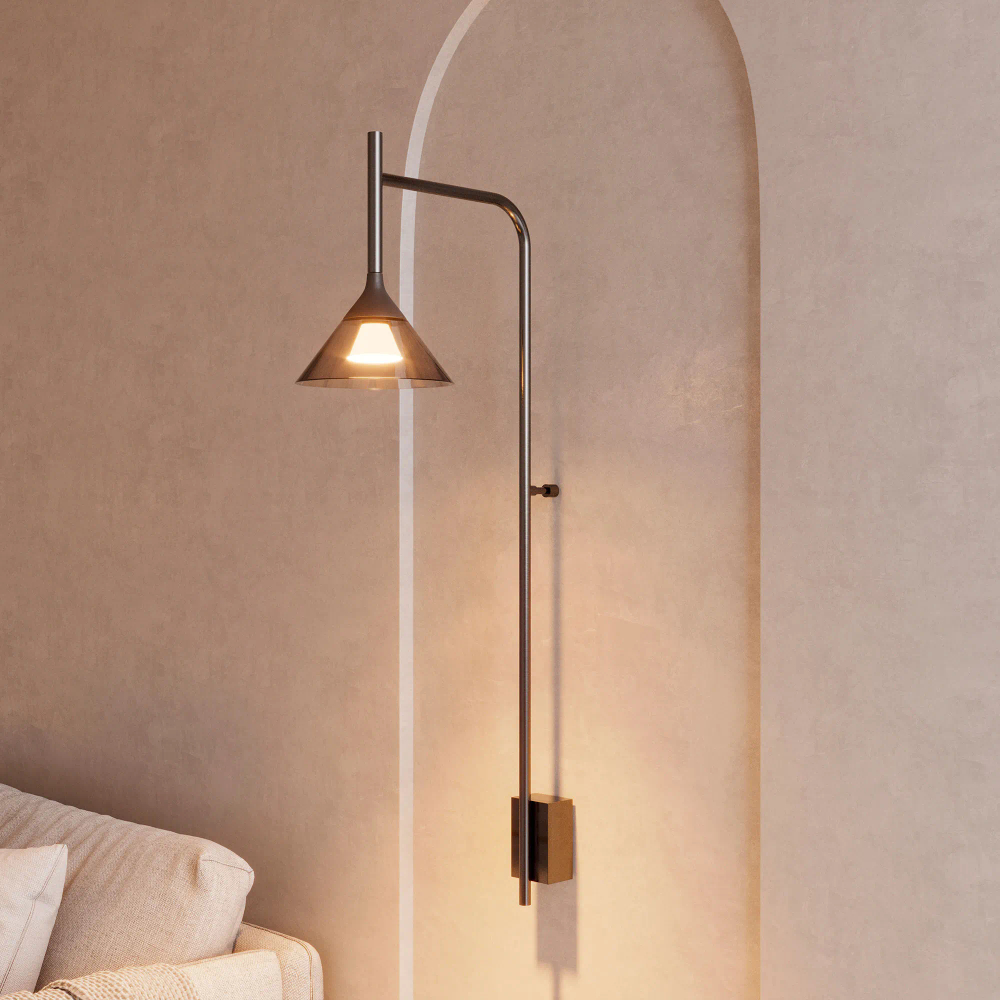 Светильник SP-OMBRELLO-WALL-7W Warm3000 (BK, 30 deg, 230V) (Arlight, IP20 Металл, 5 лет) 059591