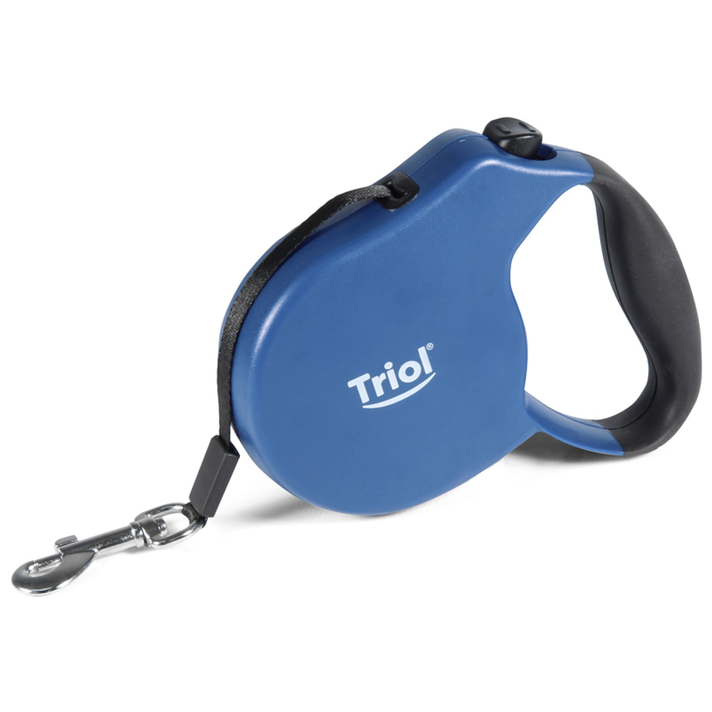 Поводок-рулетка для собак Soft Fusion S, 4м до 11кг, лента, Triol