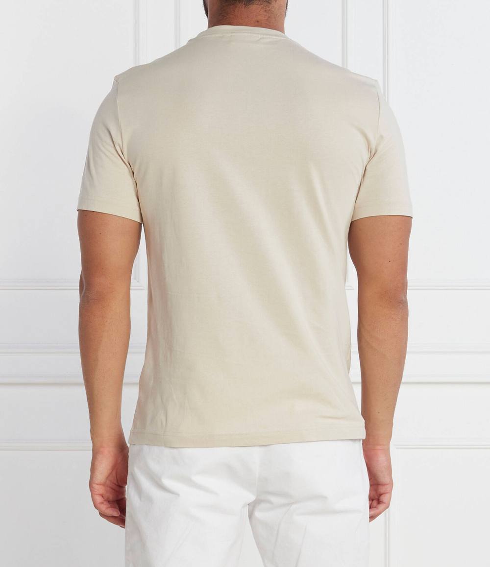 Футболка DOUBLE FLOCK LOGO Calvin Klein - бежевый(K10K111838)