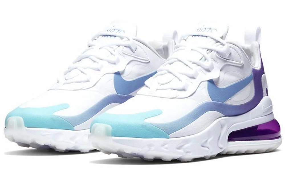 Кроссовки Nike Air Max 270 React (Женская размерная сетка)