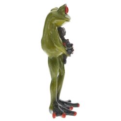 GAEM Фигурка декоративная "Лягушка", L6,5 W5 H15 см