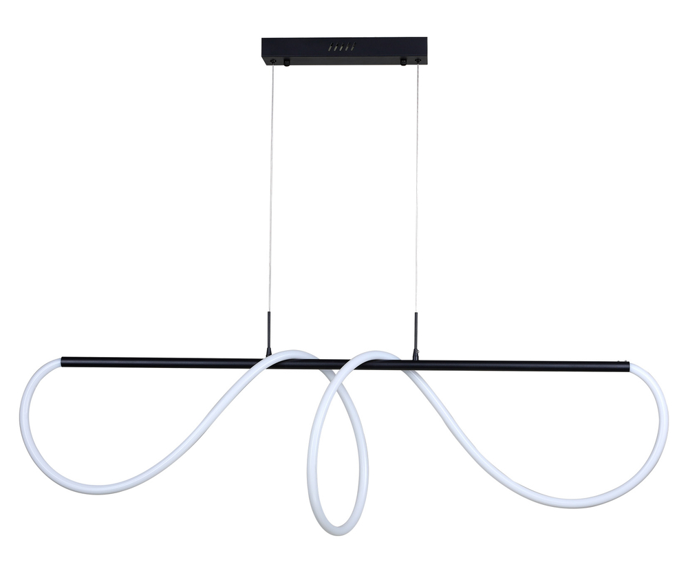 08041,19(4000K) Подвес димм.Далия черный (длина корпуса 120см)