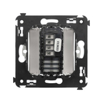 Диммер кнопочный в стену для LED ламп, "Avanti", "Белое облако"