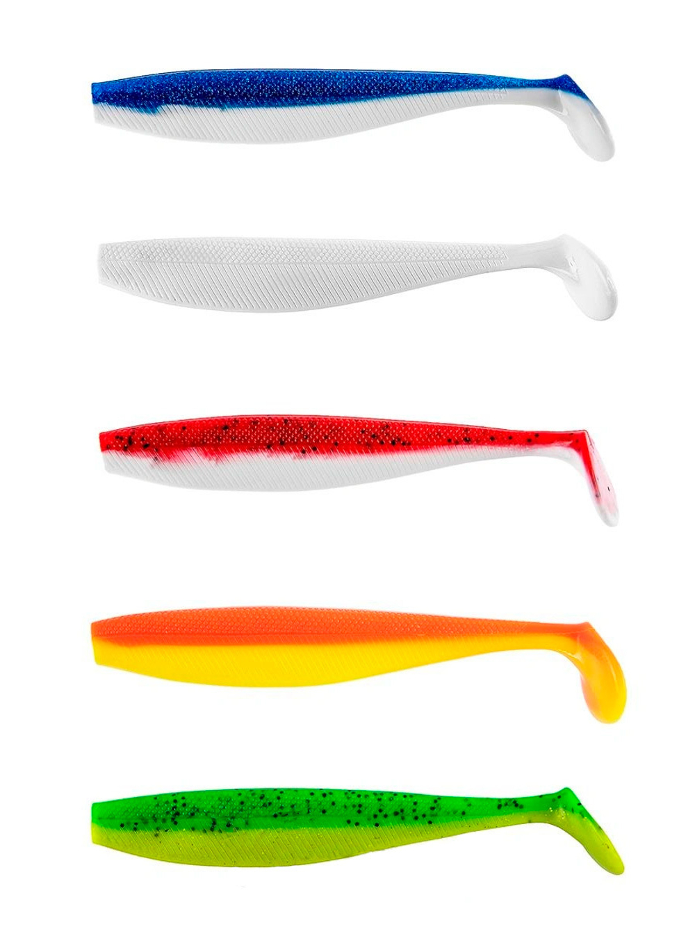 Виброхвост несъедобный Helios Trofey 5.5"/14см Rusty & White 50шт. (HS-25-005-N)