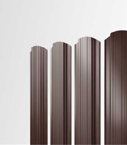 Штакетник металлический