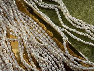 Жемчуг барочный 3-3,2мм, 3А