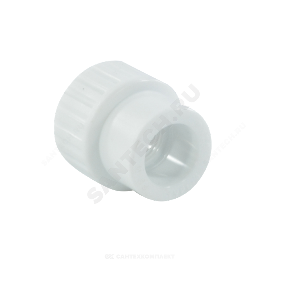 Муфта PP-R комбинированная белая Дн 20х1/2" ВР RTP (РосТурПласт) 10652