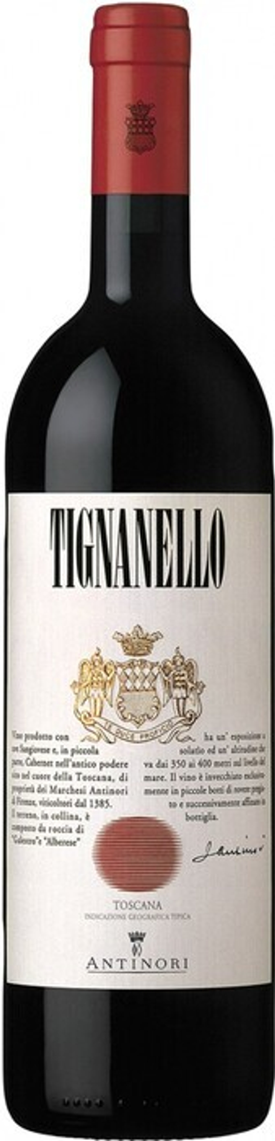 Вино Antinori Tignanello Toscana IGT, 0.75 л.