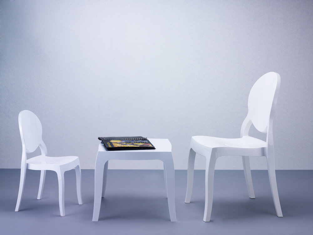 Стул пластиковый Siesta Contract Elizabeth, белый