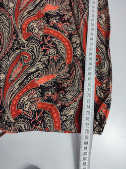 Брюки летние с принтом  46-48 размер