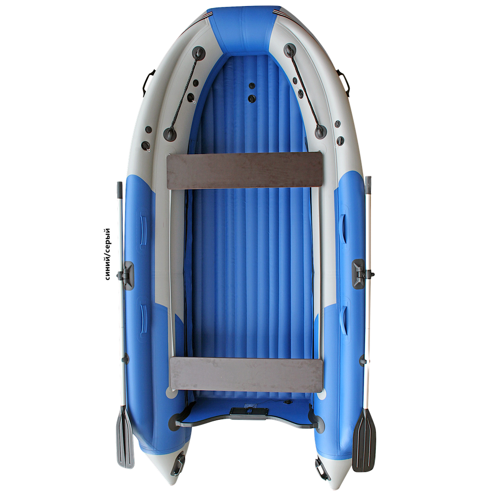 Лодка ПВХ Angler SKAT Тритон 390NDFi с Интегрированным фальшбортом ( Скат 390FI ) -