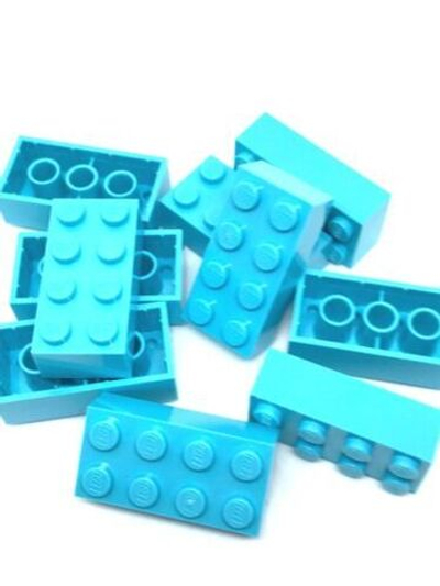 Lego Кирпич 2x4 Maersk Blue