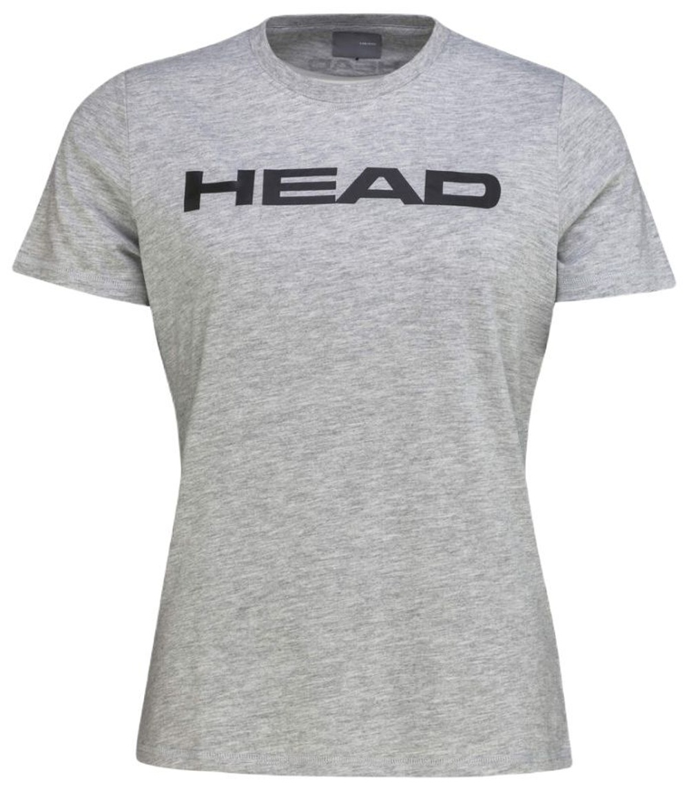 Женская теннисная футболка Head Club Lucy T-Shirt - grey melange
