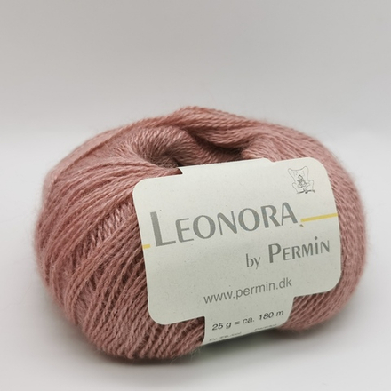 Пряжа для вязания Leonora 880412, 50% шелк, 40% шерсть, 10% мохер (25г 180м Дания)