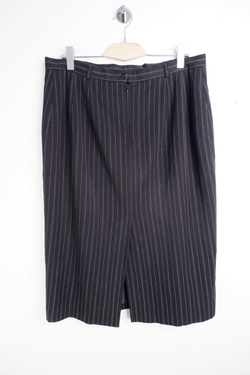 Юбка в полоску для офиса, маркировка 170-112-120, визуально на 56 размер