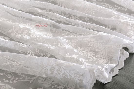 Тюль Адель-2 матовый батист (молочный)