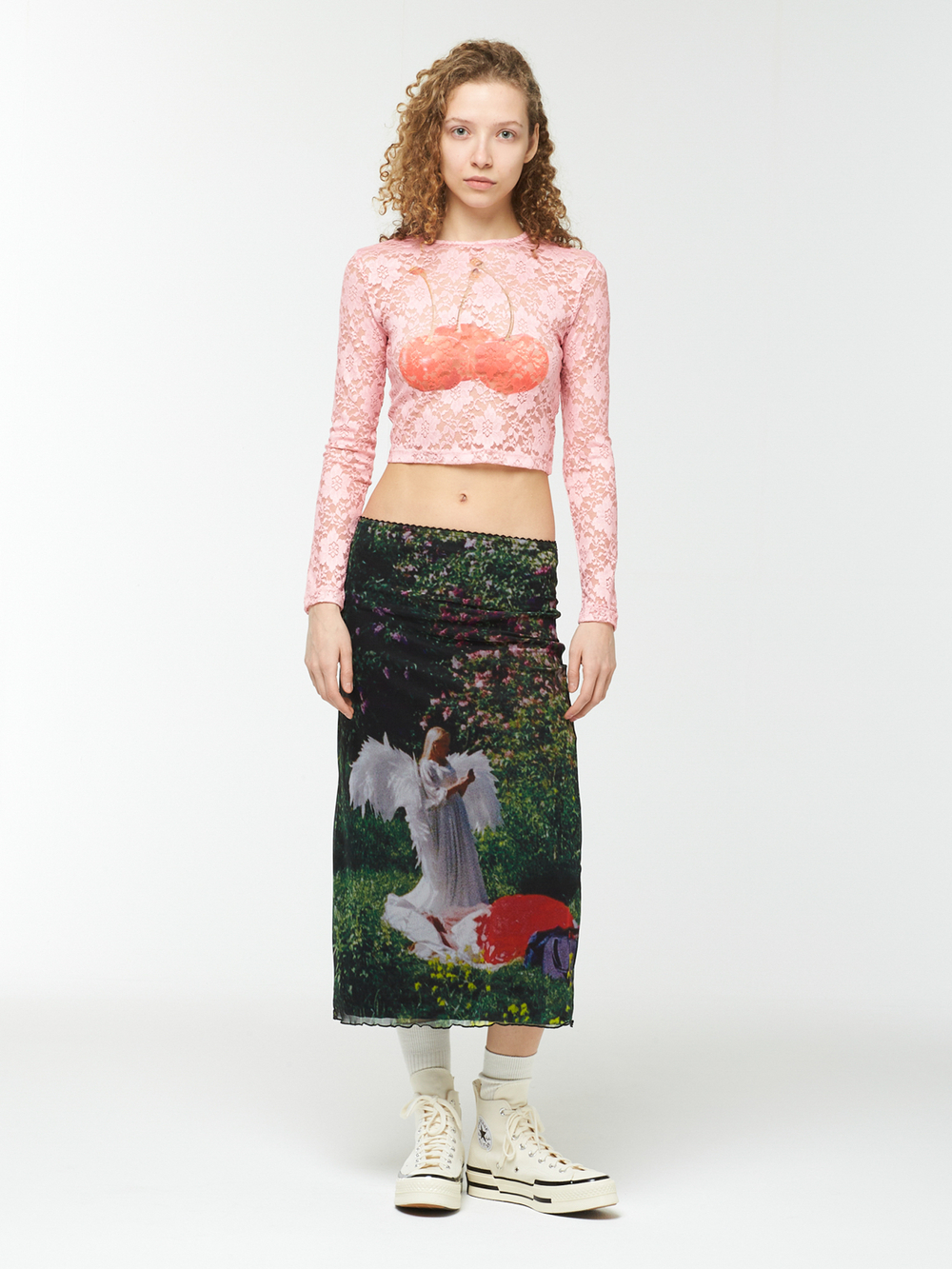 Топ Cherry Lace