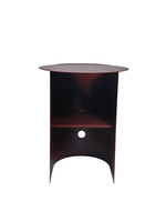 Журнальный столик Floire металл бордовый