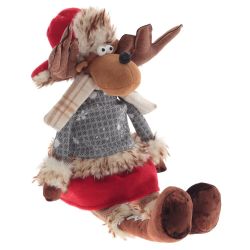 GAEM Игрушка набивная "Олень", L37 W20 H58/32 см, 2в.