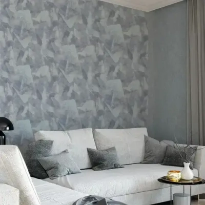 Обои флизелиновые синие 1.06 м Абстрактный, практичный