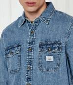 Джинсовая рубашка Guess Jeans - голубой(M4YH56 D5EI2)