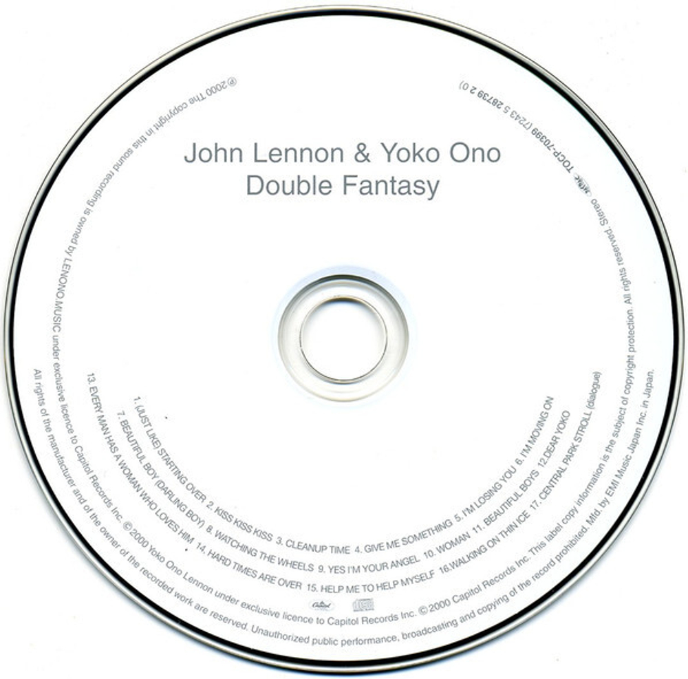 John Lennon & Yoko Ono / Double Fantasy (Mini LP CD)