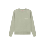 Толстовка Fear of God Essentials SS22 Crewneck Seafoam Logo, FOG-SS22-107