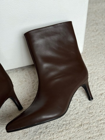 Ботильоны из натуральной кожи