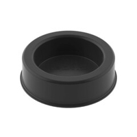 Заглушка для двустенных труб, наружная, полиэтилен, д.140мм