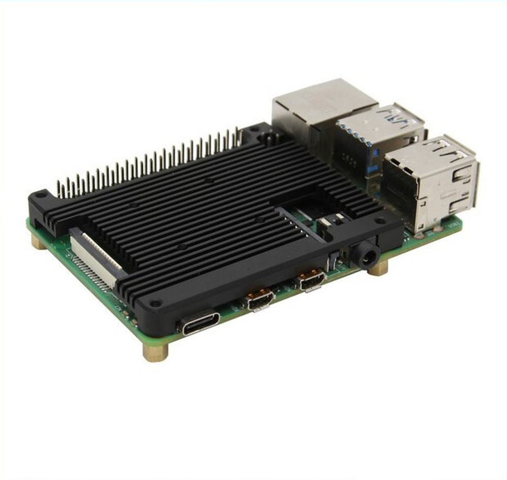 Алюминиевый радиатор для Raspberry pi 4