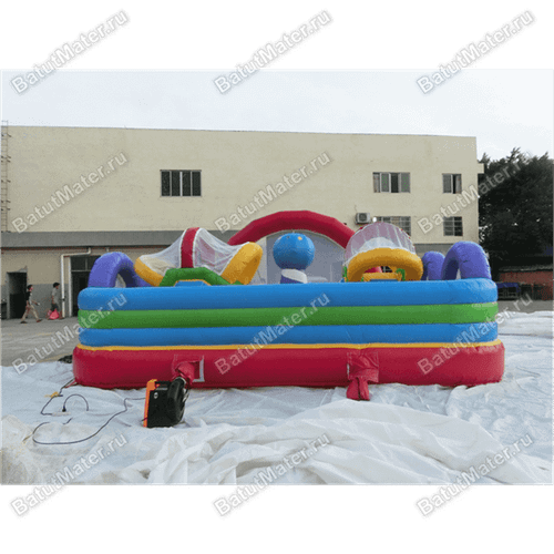 Коммерческий надувной батут "Цветной сон"