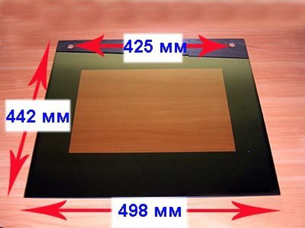 Стекло духовки наружное панорамное для газовой плиты Гефест ПГ 3200