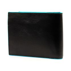 Кошелек мужской Piquadro Blue Square черный телячья кожа (PU1240B2/N) 1