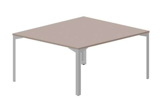 Составной стол на 2 рабочих места 138х156,6х75см, без отверстий