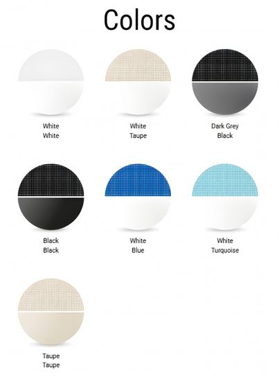 Шезлонг-лежак пластиковый Pacific бежевый Турция