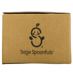 Sage Spoonfuls, Стеклянные баночки для детского питания, 4 упаковки по 8 унций