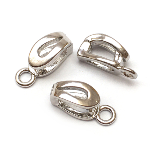 Бейл разъемный 12х4 мм, родий