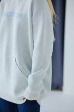 Худи вязаный с логотипом "Multilook"