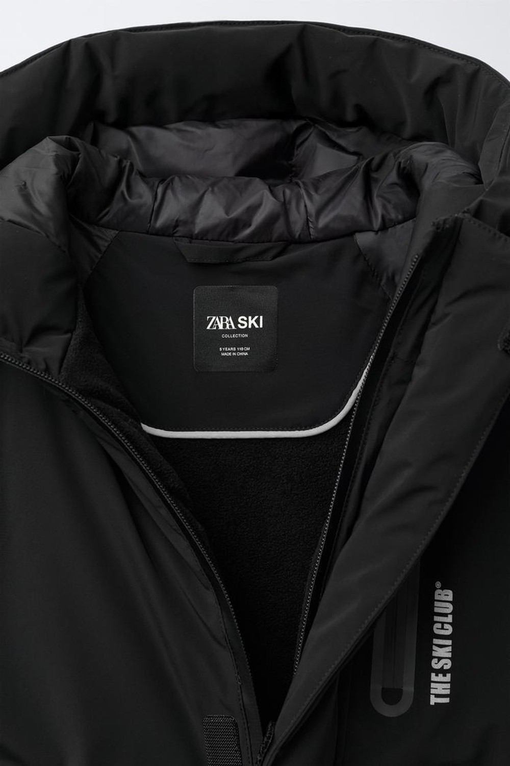 ZARA ВОДОНЕПРОНИЦАЕМАЯ И ВЕТРОЗАЩИТНАЯ КУРТКА RECCO®, ЧЕРНЫЙ